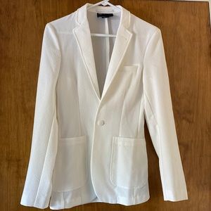 ASOS Super Skinny Blazer in white